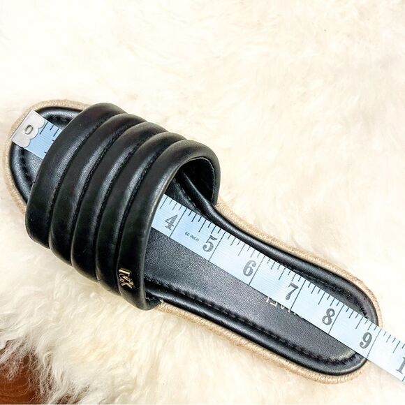 🍋 MICHAEL MICHAEL KORS • Women’s Royce Quilted Leather Slide Sandal Size 6 - Picture 7 of 8